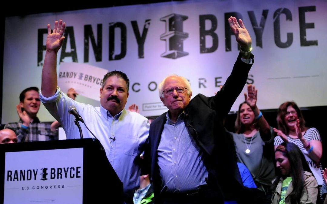 Steil Campaign on Bernie Sanders Campaigning for Randy Bryce